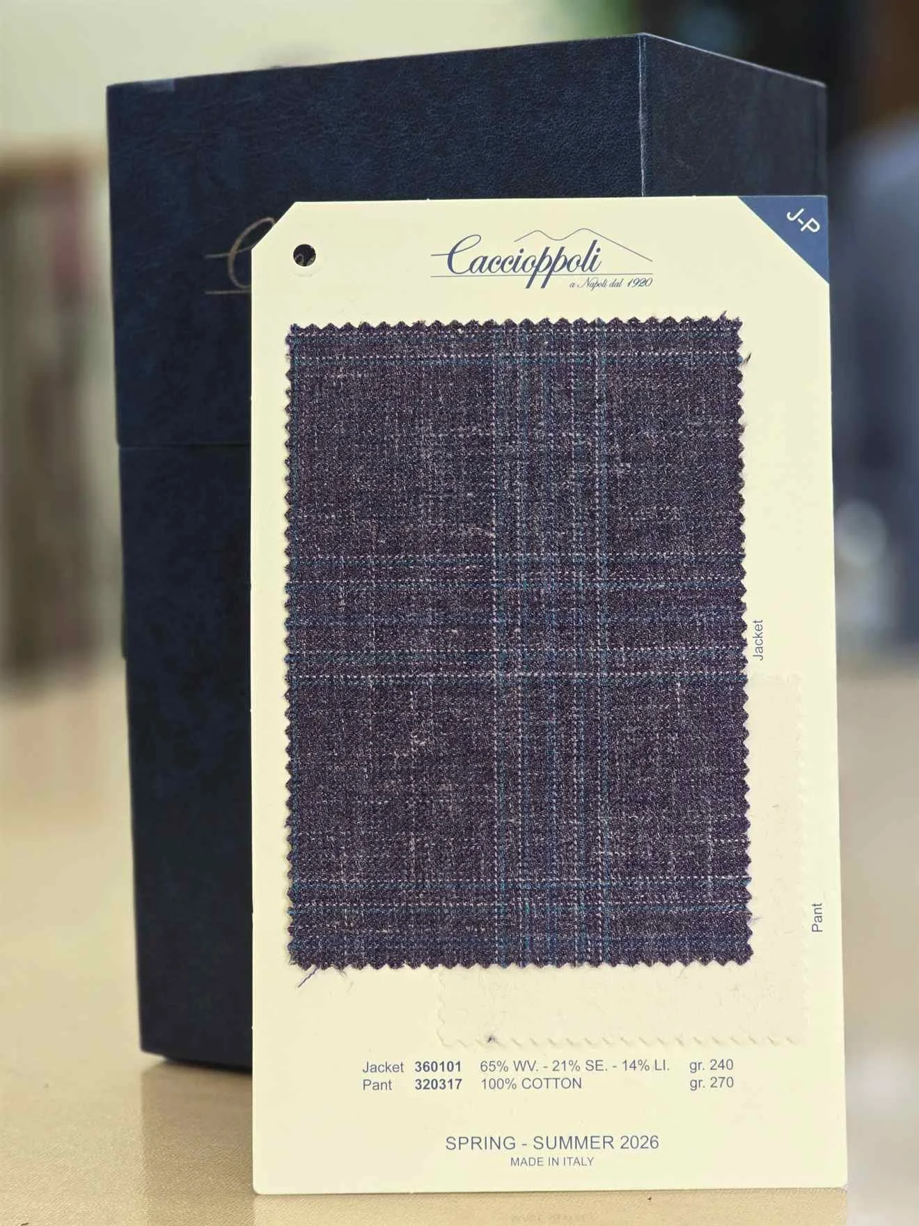 Cacciopoli Napoli Summer Seasonal Cloth Available | Colmore